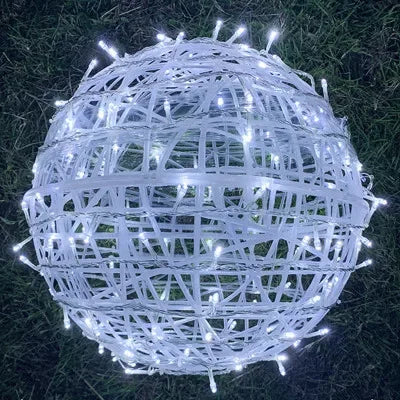 Hjemix | Sphere - Rattan Festbelysning