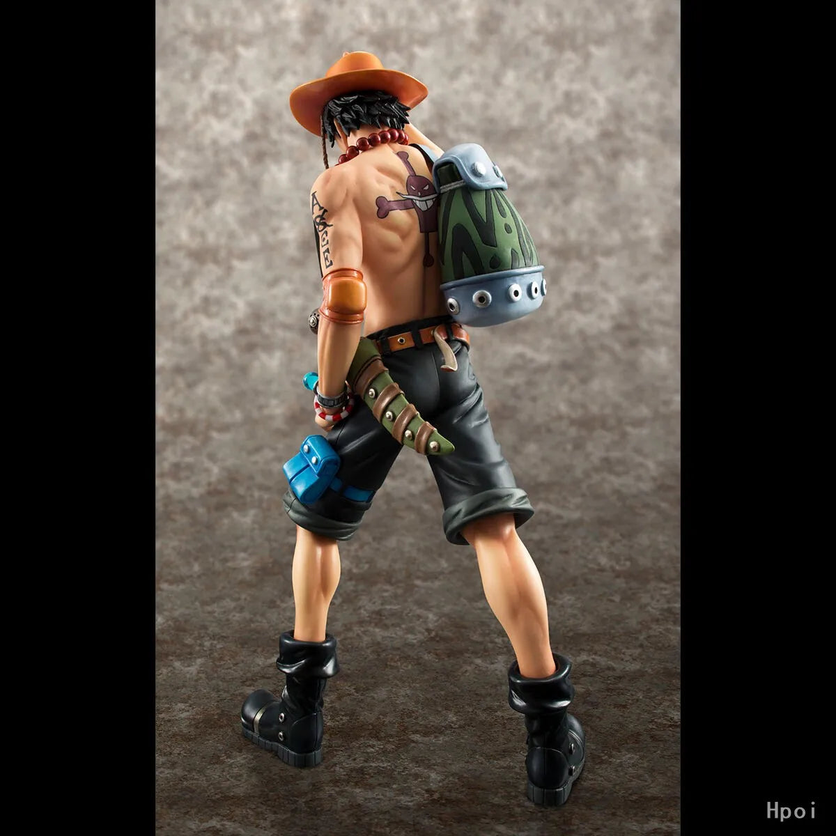 Hjemix | Figur One Piece DX10th Anniversary Fire Fist Escal D Ace Ruffy Bror Leke Japan Anime Samlerfigurer PVC Modell Leke