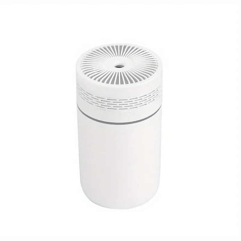 Hjemix | 250ML Bærbar Bil Luftfukter - USB LED Eterisk Olje Diffuser