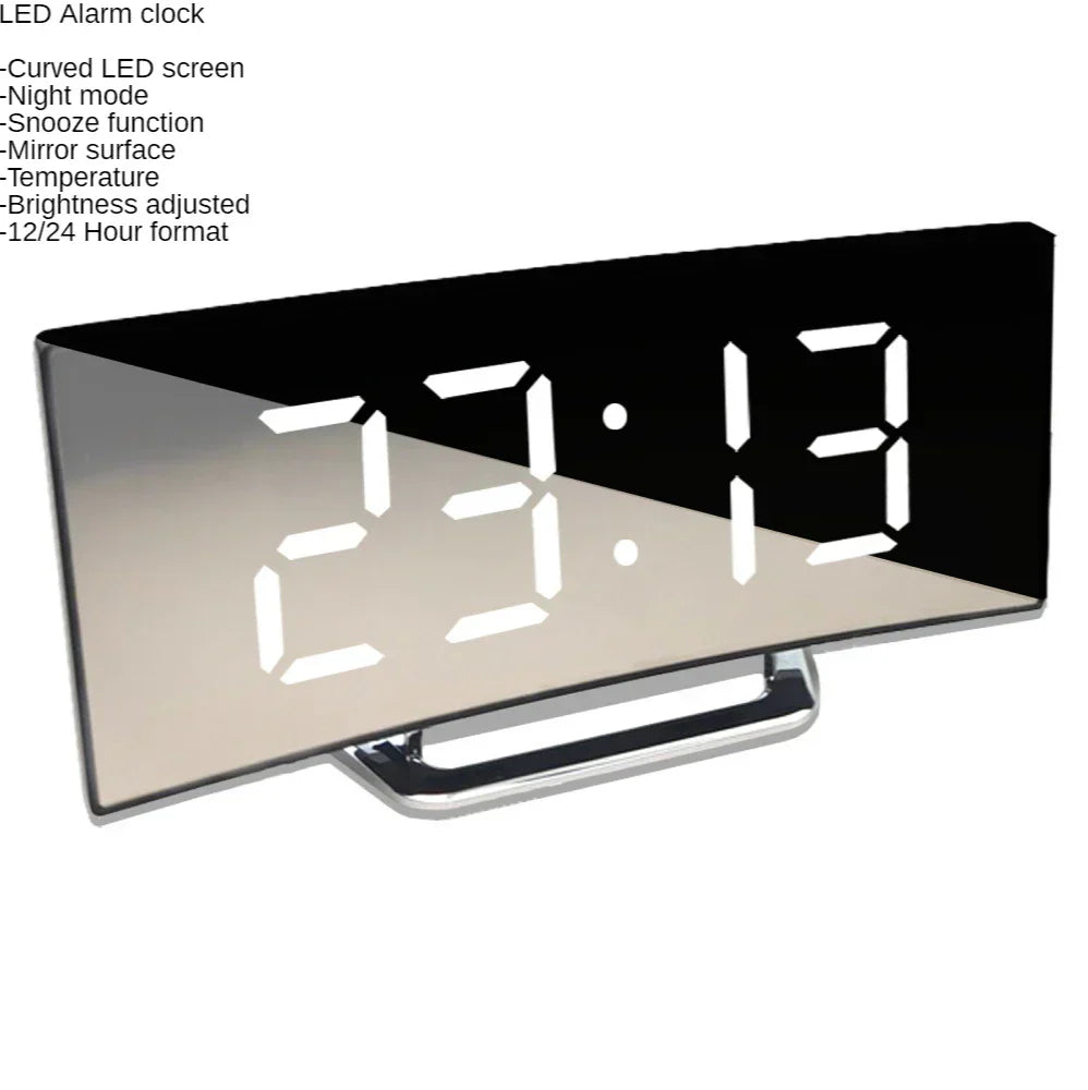 Hjemix | Buet Skjerm Digital Vekkerklokke