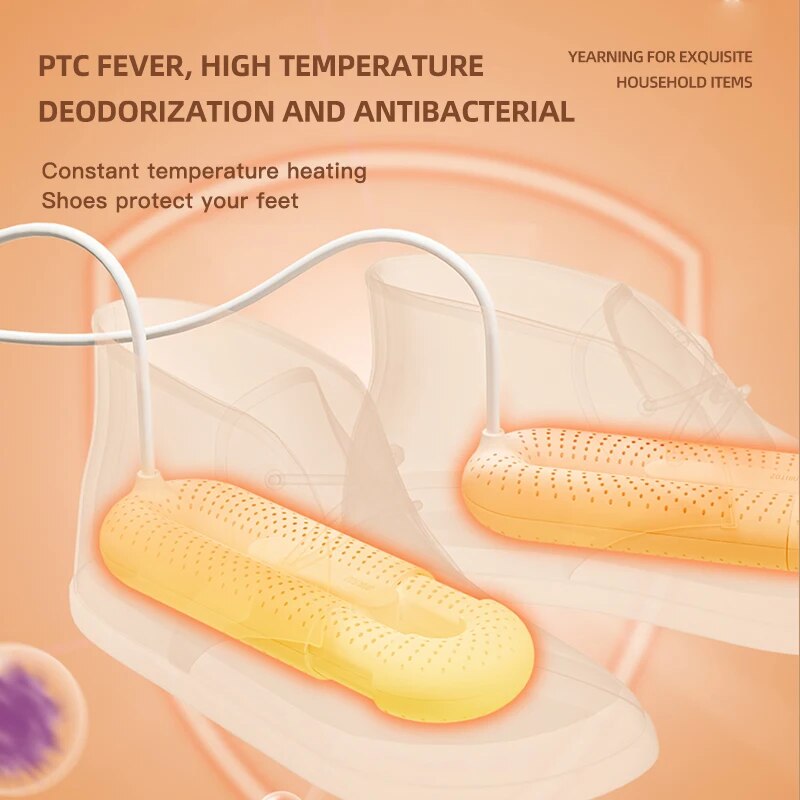 Hjemix | Strekkbar Bærbar Elektrisk Steriliserings Sko Tørker
