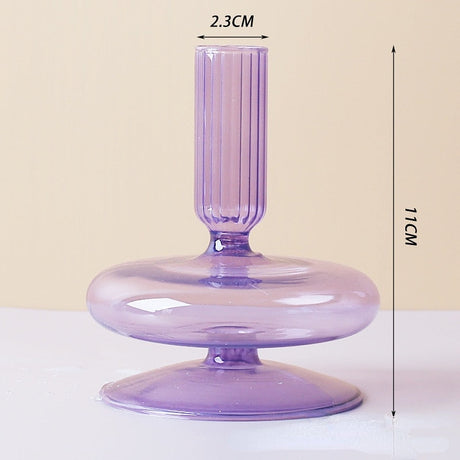 Hjemix | Lilla Lysestake laget av Glass