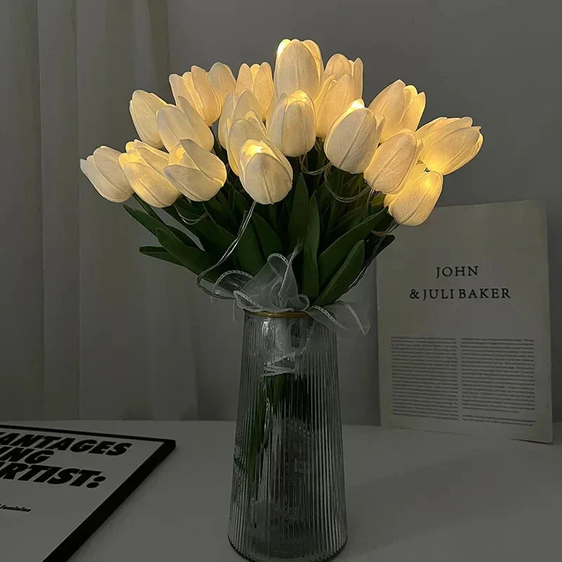 Hjemix | TulipGlow - Bærbar LED Tulipan Nattlampe
