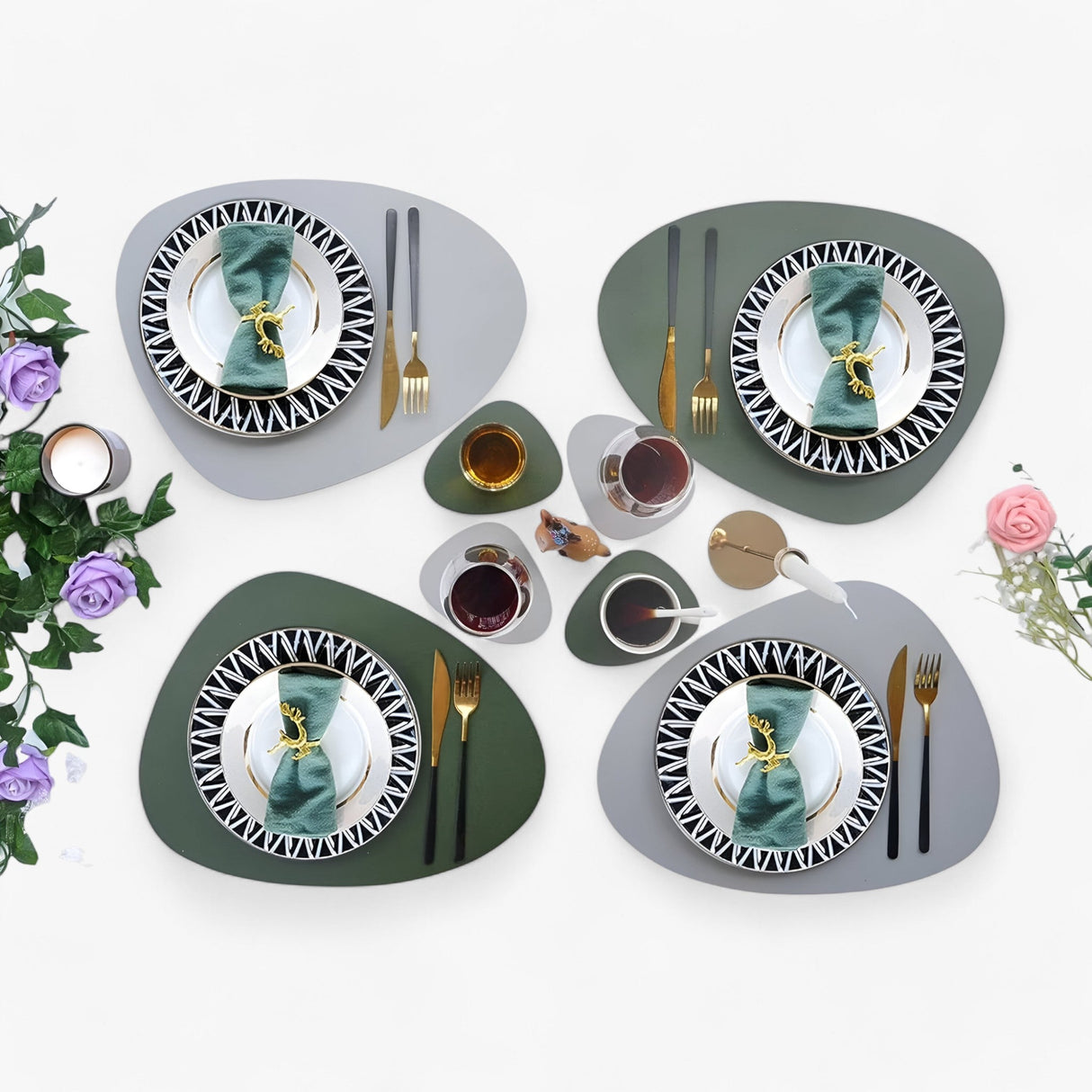 Hjemix | Bordbrikker | Elegant og Bærekraftig