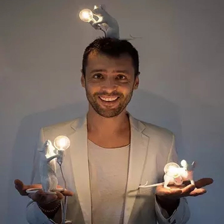 Hjemix | Jerry - Mus lampe | Original lampe for hjem