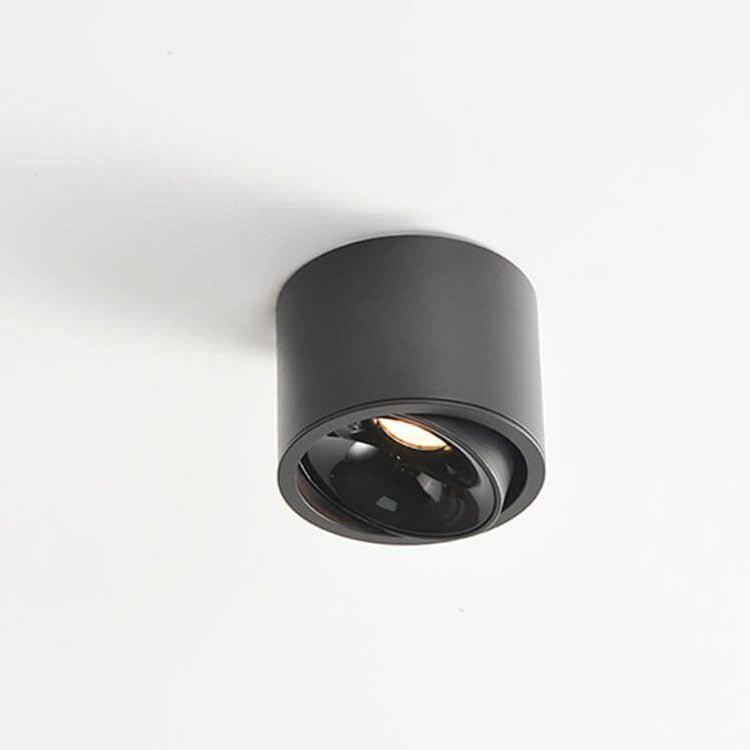 Hjemix | Origo Minimalistisk LED Taklampe - Justerbar Rund Innfelt Lampe
