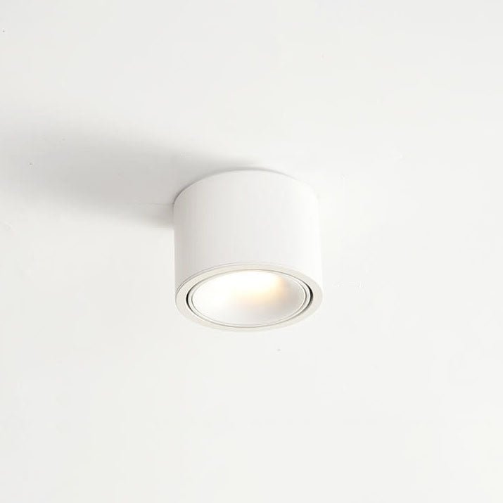 Hjemix | Origo Minimalistisk LED Taklampe - Justerbar Rund Innfelt Lampe