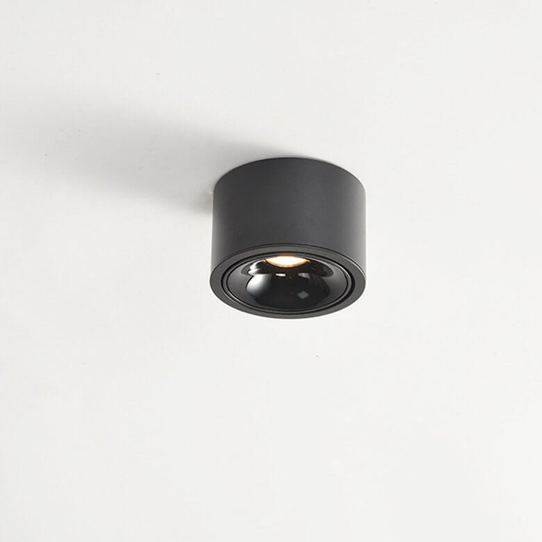 Hjemix | Origo Minimalistisk LED Taklampe - Justerbar Rund Innfelt Lampe