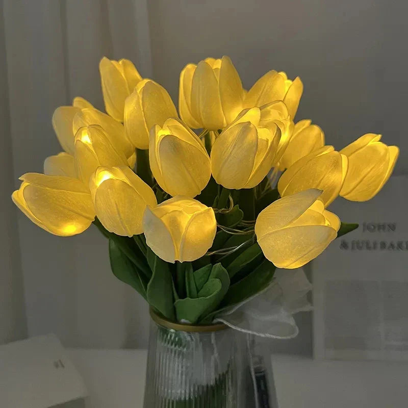 Hjemix | TulipGlow - Bærbar LED Tulipan Nattlampe