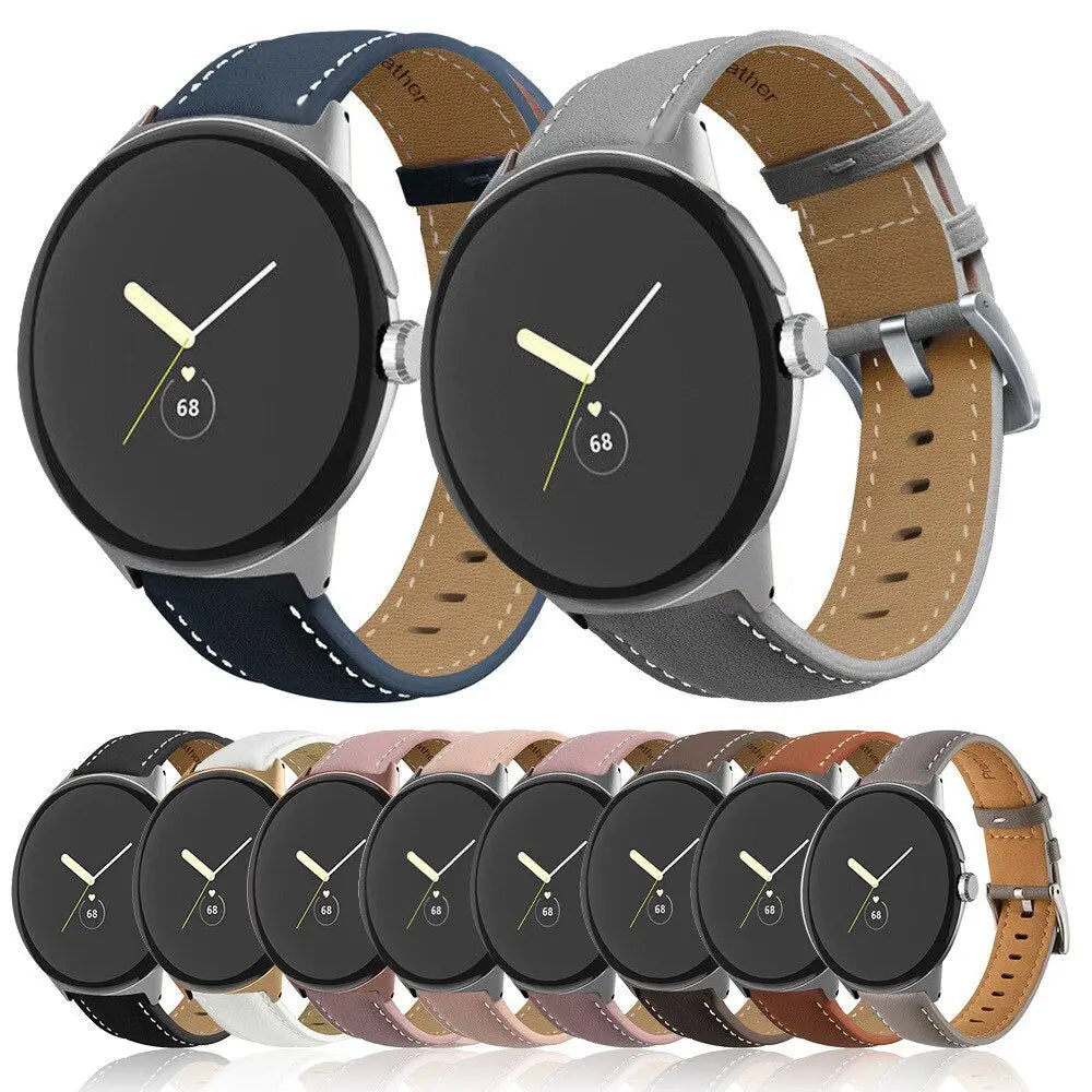 Hjemix | Premium syntetisk lærarmbånd for Pixel Watch | Pixel Watch 2