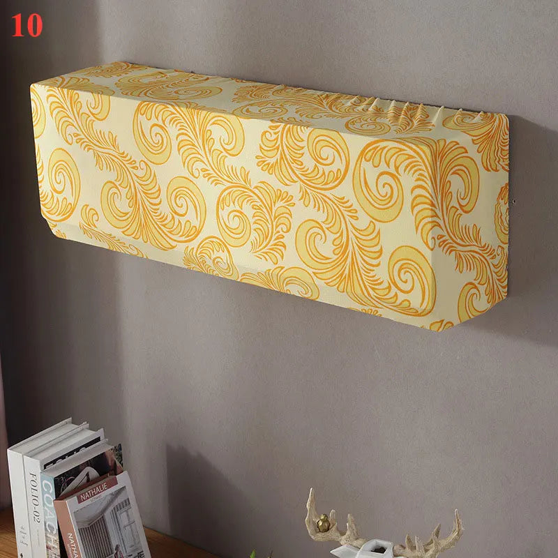 Hjemix | Polar Fleece Klimaanlegg dekning: Veggmontert anti-støv beskyttelse, lett å rengjøre polyester AC dekning for husholdningsbruk