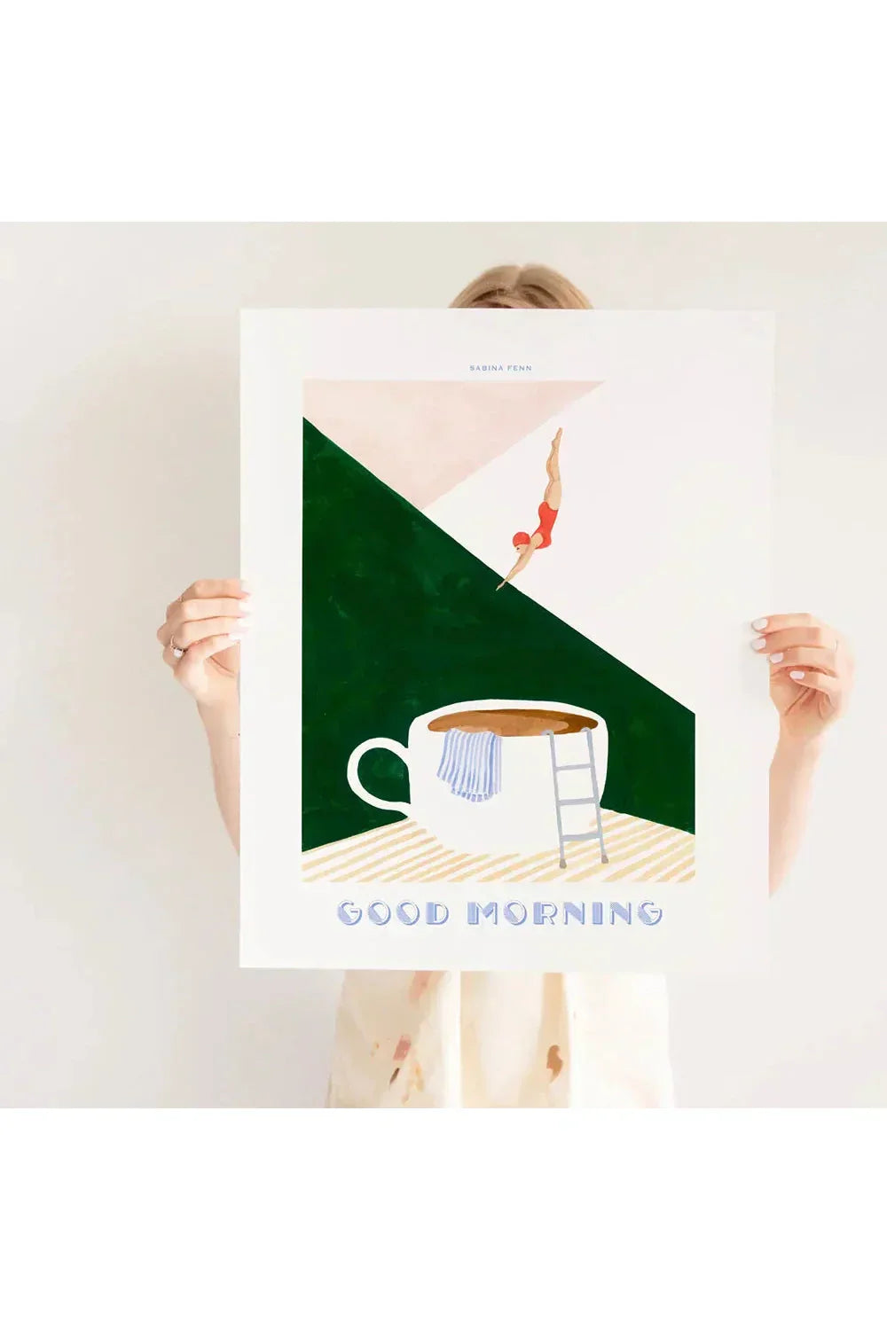 Hjemix | God Morgen Kaffe Lerret Plakat