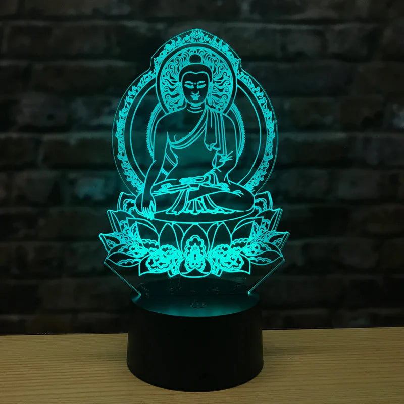 Hjemix | EnlightenGlow - Buddha 3D Lampe
