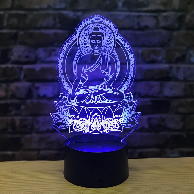 Hjemix | EnlightenGlow - Buddha 3D Lampe