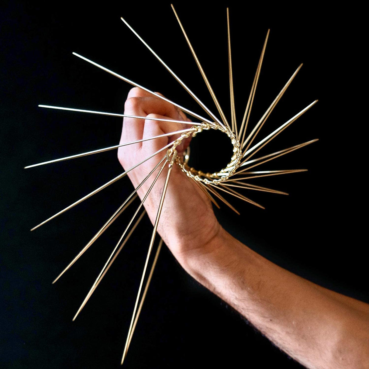 Hjemix | Dream Atellani Square Wave Spin for å avlaste magiske vindklokker for oppheng utendørs som solfangere for hagedekorasjon