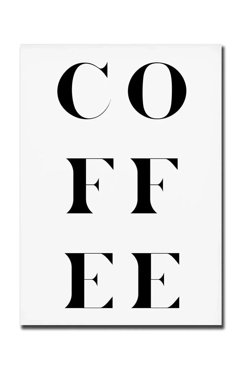 Hjemix | God Morgen Kaffe Lerret Plakat