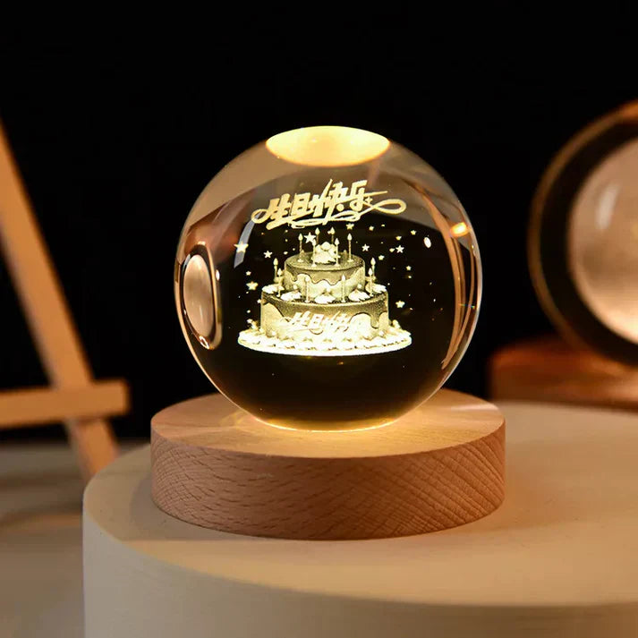 Hjemix | 3d-krystall-natt-lamper – unike gaver for alle anledninger