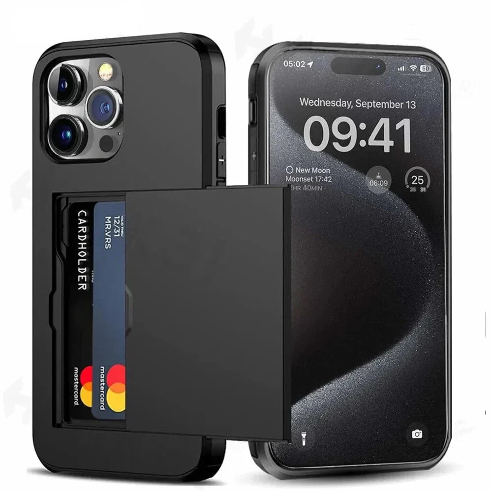 Hjemix | iPhone deksel med kortlomme | Kjøp 2 og få 1 gratis 📢