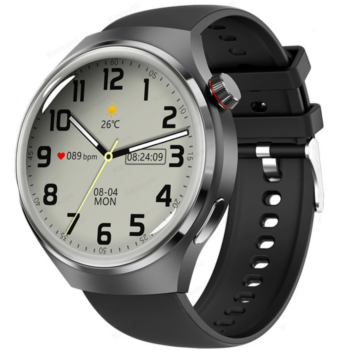 Hjemix | Smartklokke: Ideell for Sport, Forretning & Livsstil Ekg, Amoled Hd, Bluetooth, Hjertefrekvens Begrenset Utgave