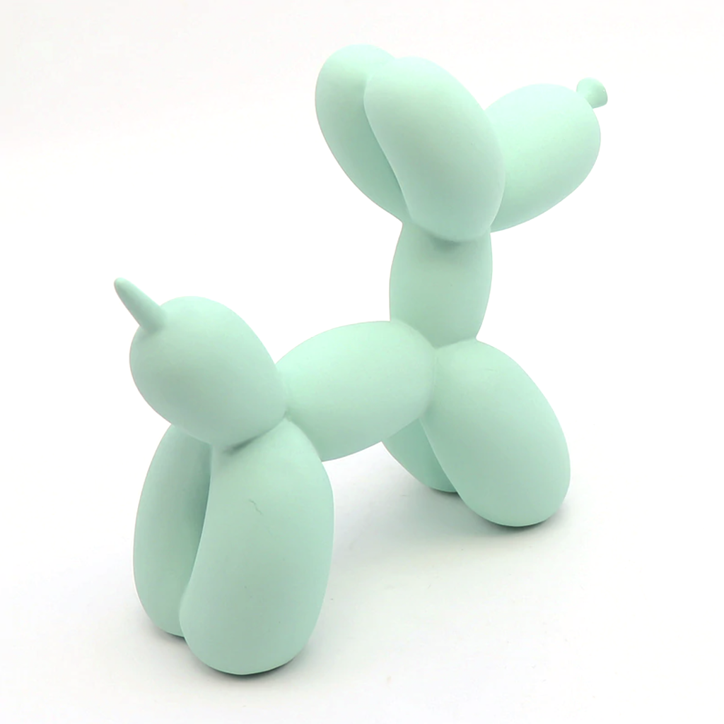 Hjemix | BalloonDog Livlig Hundeskulptur | Pop-Art Dekorasjon | Moderne Hjemmetekstur | Håndlaget Statue