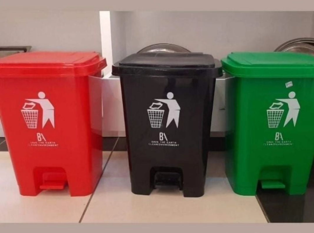 Hjemix | Tungt arbeidskrets pedal søppelbøtte