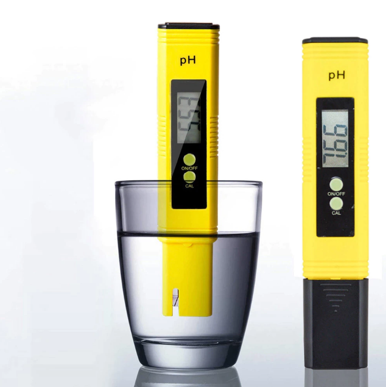 Hjemix | Digital LCD pH Meter Nøyaktighet 0.01 Akvarier Basseng pH Tester for Vann Vin Urin Automatisk Kalibrering