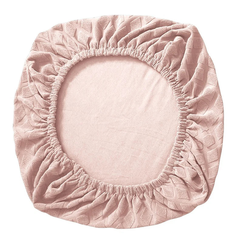 Hjemix | Spandex elastisk kontorstol trekk Jacquard sete trekk ananas mesh fleece beskyttende trekk elastisk datastol beskytter