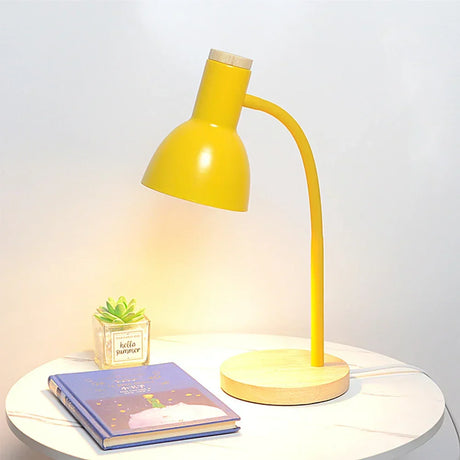 Hjemix | Høst og vinter belysning | Nordisk kreativt trekunst jern LED skrivebordslampe - Moxie