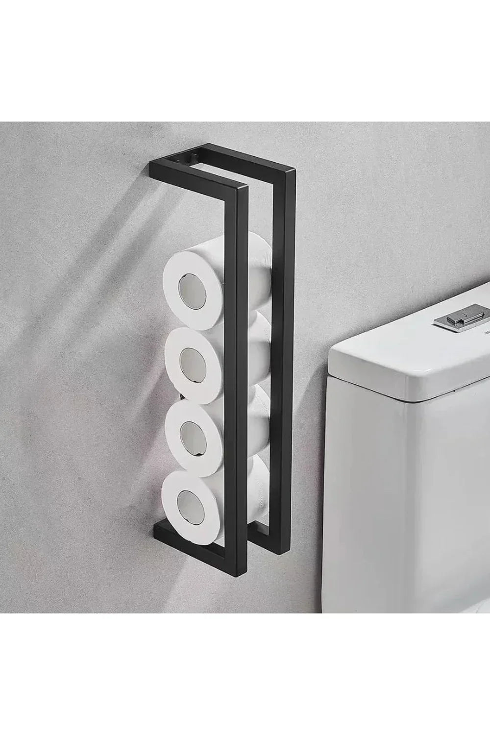 Hjemix | Slim Svart Badhyller