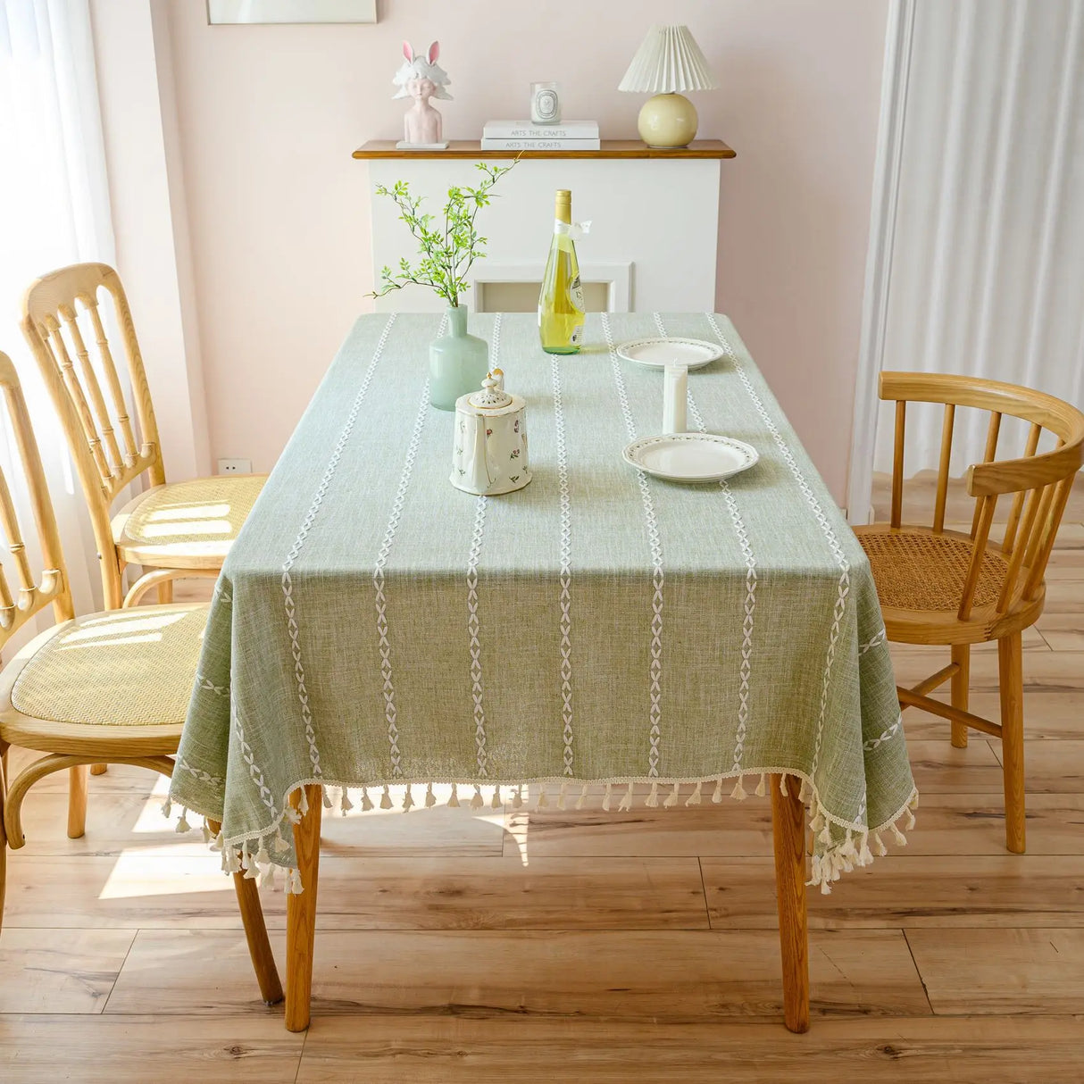 Hjemix | Bomull Linstoff Duk