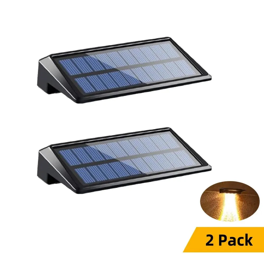 Hjemix | EcoRadiance Solar Accent Lights 2-Delt Sett | Utendørsbelysning | Energieffektiv | Dekorativt lys for hage og terrasse