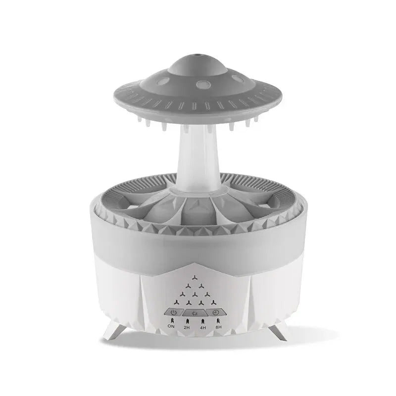 Hjemix | UFO Luftfukter | Ultralyd Aromaterapi Diffuser med Fjernkontroll - Grosven