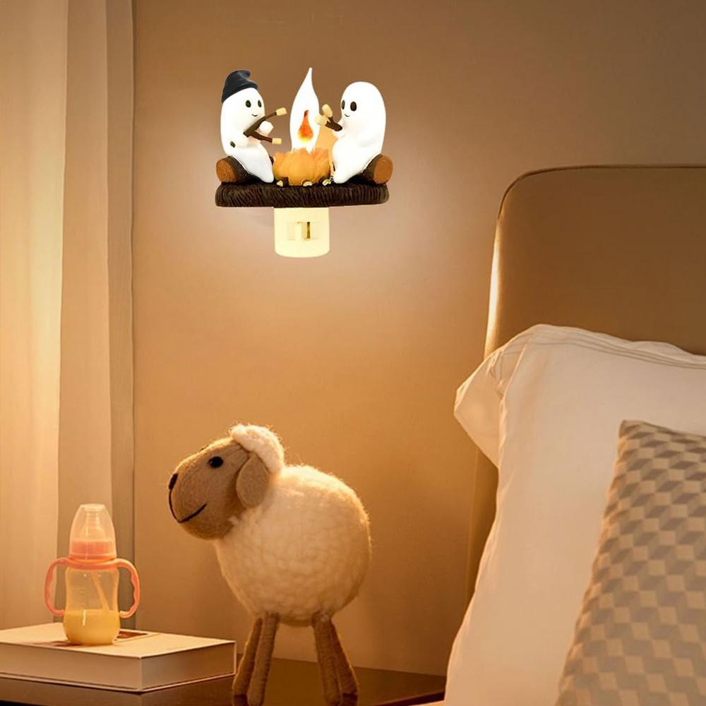 Hjemix | 👻 Spøkelseshbål med flakkende nattlys 🎃 ❤️🔥