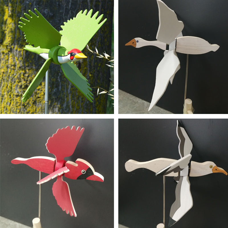 Hjemix | Seagull Vindmølle Hagedekorasjon