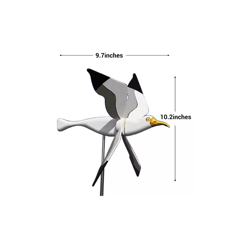 Hjemix | Seagull Vindmølle Hagedekorasjon