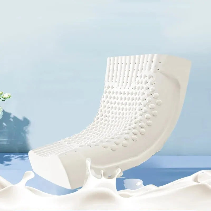 Hjemix | Hypoallergenisk naturlatex pustende ergonomisk pute