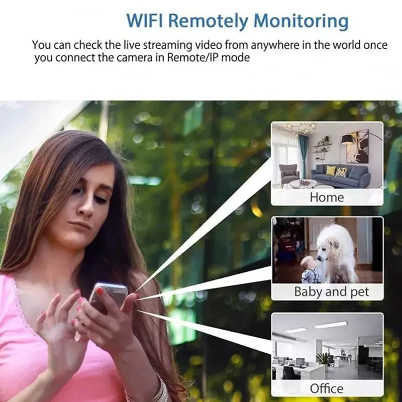 Hjemix | Mini 1080P HD WIFI Kamera