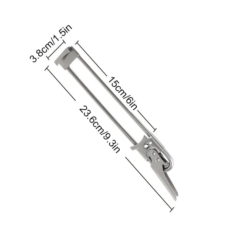 Hjemix | Justerbar rustfritt stål flaskeåpner | Non-slip flaskeåpner | Nytt kjøkkenverktøy
