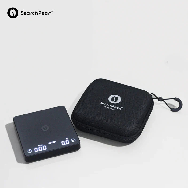 Hjemix | SearchPean Tiny/Tiny2s Espresso Kaffekjøkkenvekt, Mini Smart Timer, USB, 2 kg/0.1 g/oz/ml, gratis frakt, gave til mann og kvinne