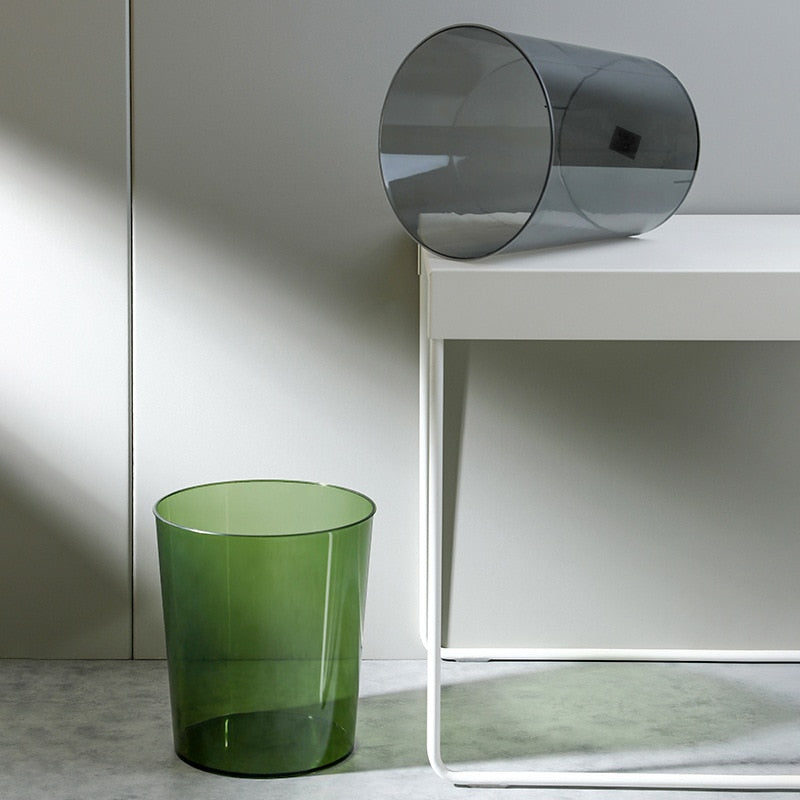 Hjemix | Gjennomsiktig søppelbøtte