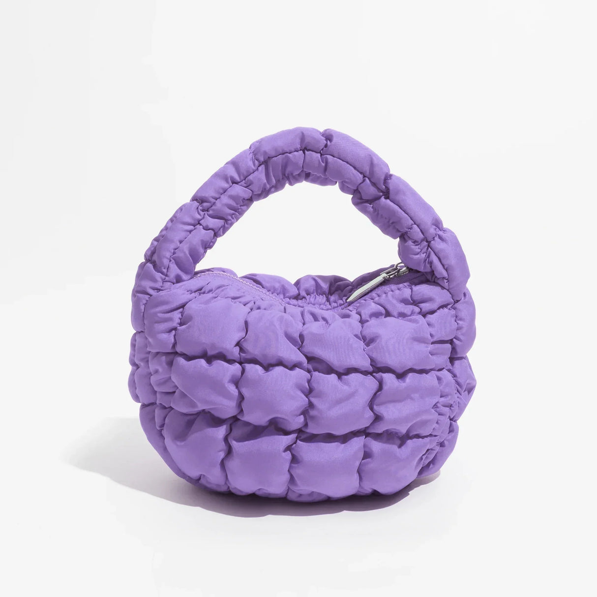 Hjemix | Livlig quiltet rund mini bag