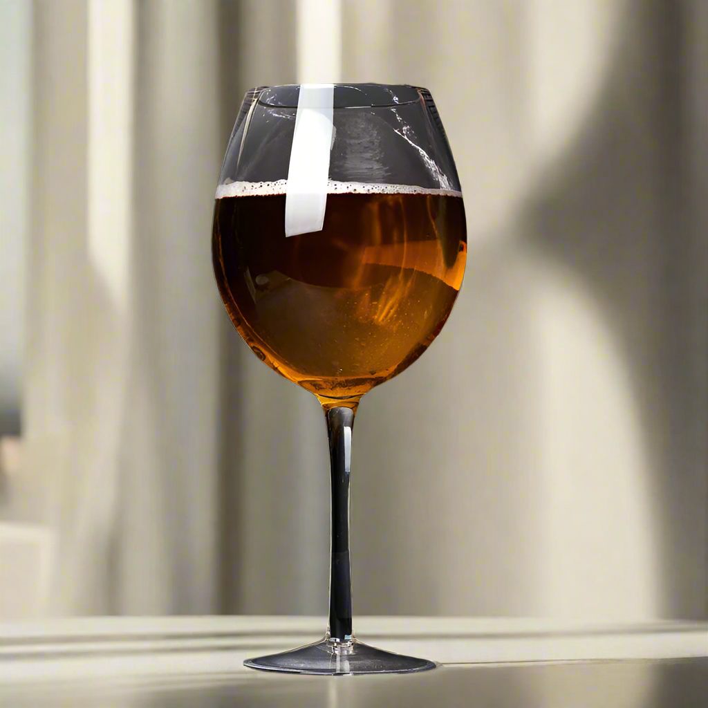 Hjemix | Huge 106 Oz Wine Glass and Beer Mug Combo - 3000ML Extra Large Crystal Glass for Parties, Weddings, and Celebrations