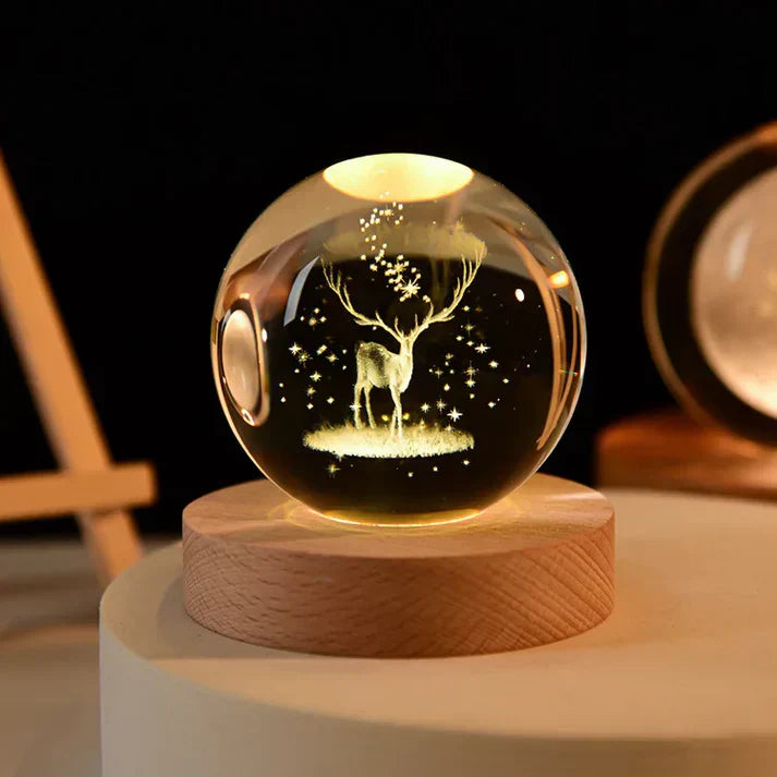 Hjemix | 3d-krystall-natt-lamper – unike gaver for alle anledninger