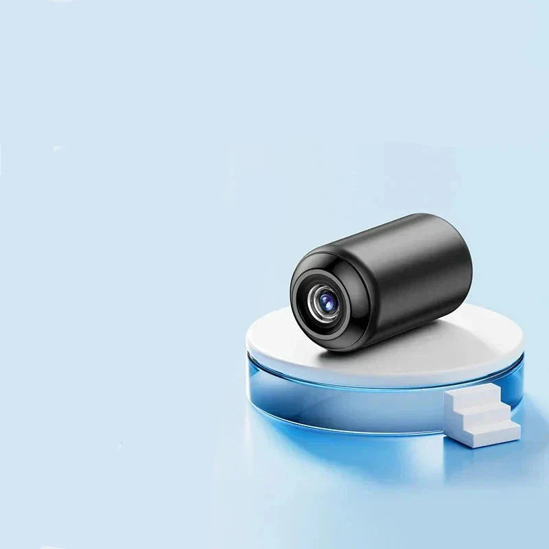 Hjemix | Mini 1080p trådløs innendørs sikkerhetskamera med nattsyn og appkontroll