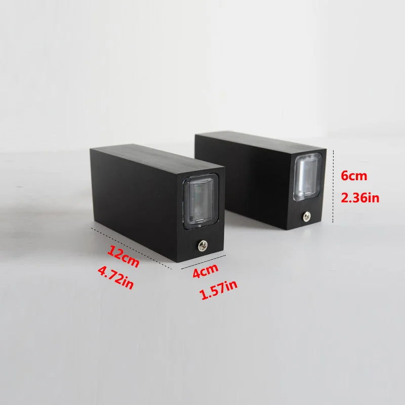 Hjemix | Vanntette utendørslys | Aluminium utendørsbelysning | Vegglampe utendørs IP65