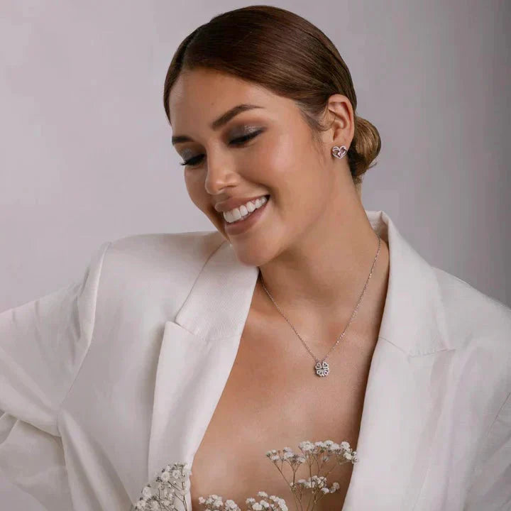 Hjemix | Magnetiske klebende plater og hjerter halskjede