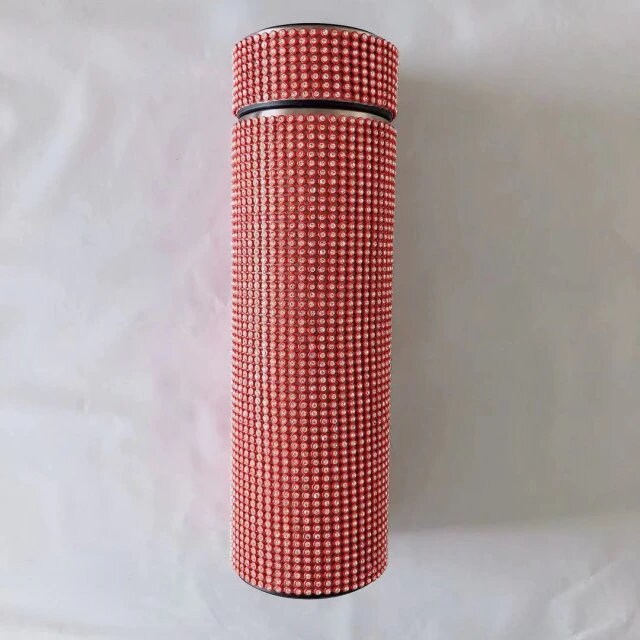 Hjemix | Smart Flaske Termos I Smart Temperaturdisplay Zirconia Vakuumflaske 500 ML