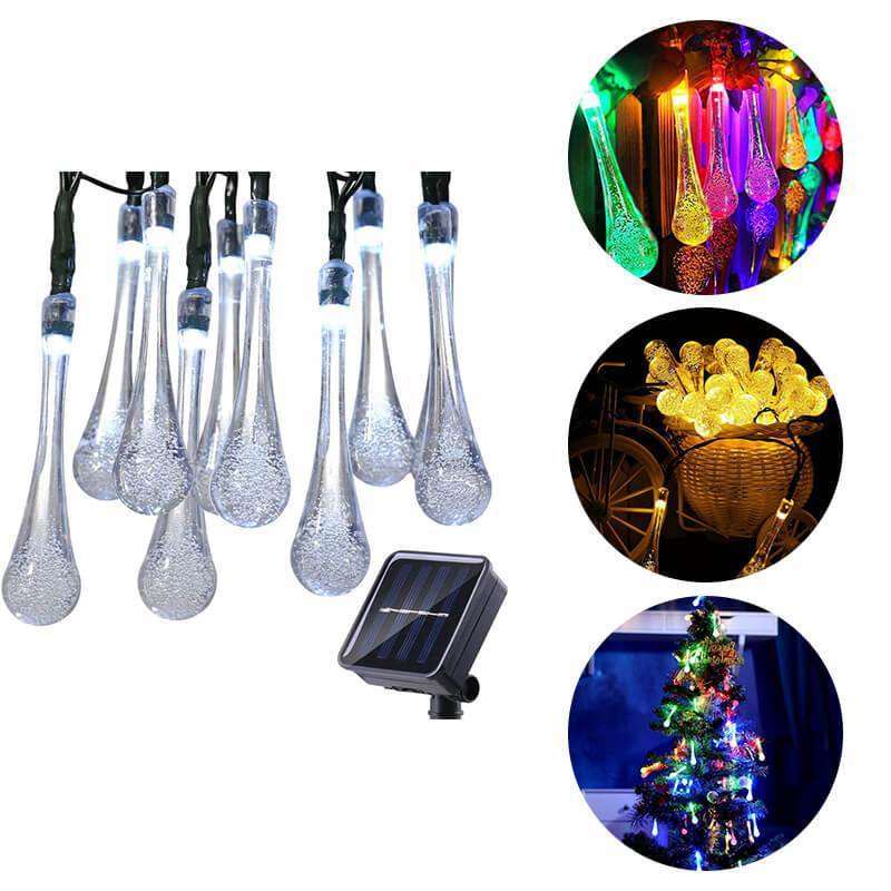 Hjemix | Solvann Dråpe Lyskjede