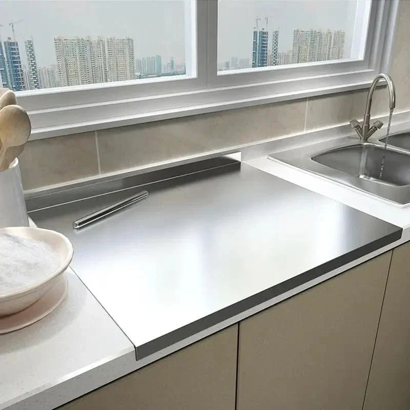 Hjemix | Rustfritt Stål Skjærebrett - Hygienisk Kjøkkenbrett