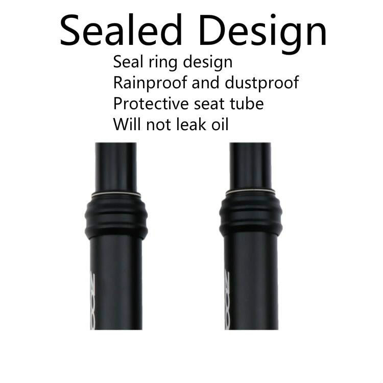 Hjemix | ZOOM Sykkel Kabel Kontrollert Hydraulisk Fjæring Setepinne Terrengsykkel Setepost, Størrelse: 30.9mm, Spesifikasjon: 400mm Intern Kabling
